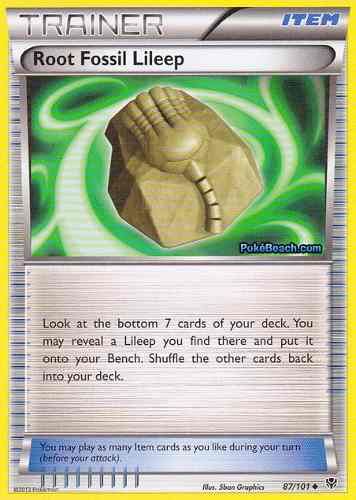 Root Fossil Lileep (reverse Foil)